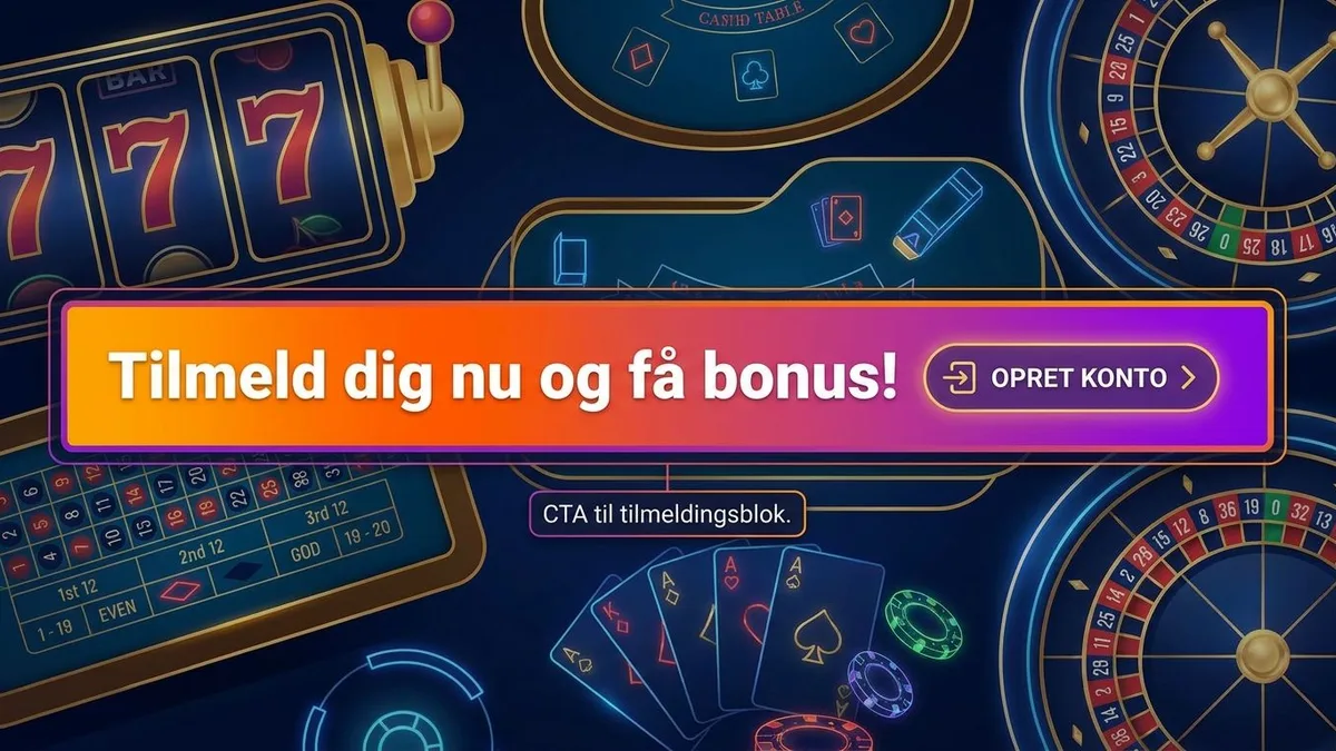Tilmelding med bonus